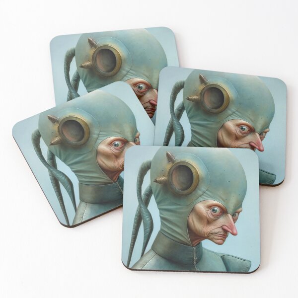 Item preview, Portrait of An Alien Leader - Extraterrestrial Visotors designed and sold by AlanPhotoArt.