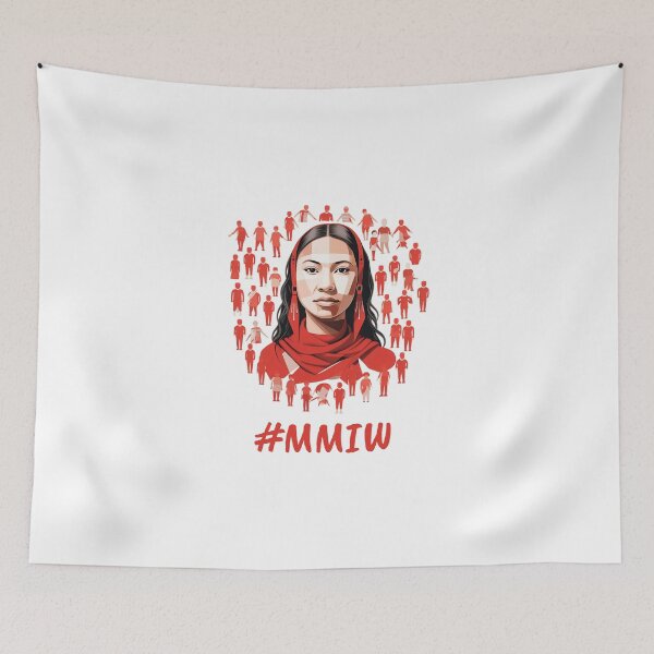 Item preview, MMIW Indigenous Woman designed and sold by Remek-Design.