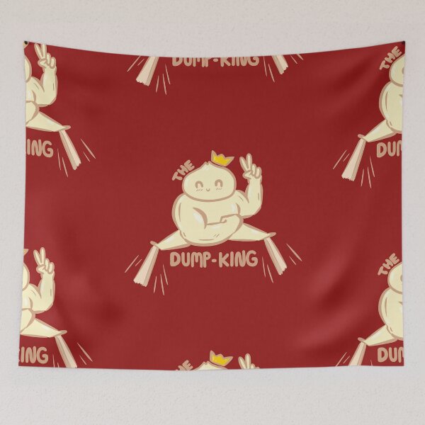 Item preview, The Dump-King - Red designed and sold by ChaChaBakes.