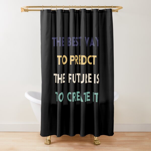 Item preview, THE BEST WAY TO PREDICT THE FUTURE IS TO CREATE IT designed and sold by QBEKART.