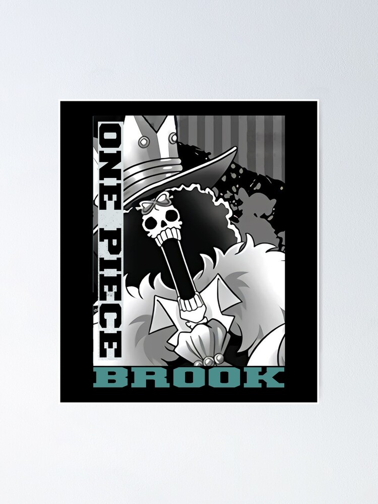 One Piece Brook  Poster for Sale by Thebestindesign