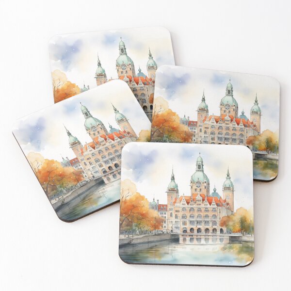 Item preview, Hannover Castle: Aquarelle Majesty designed and sold by KatVik-Design.