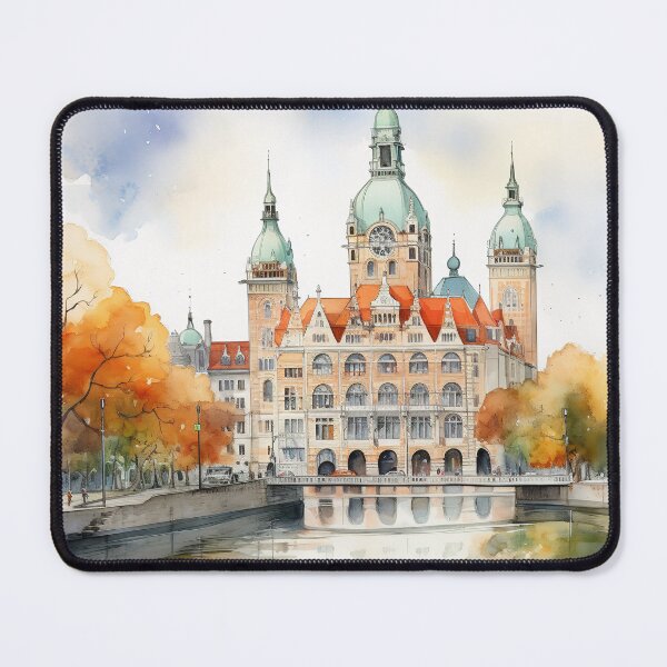 Item preview, Hannover Castle: Aquarelle Majesty designed and sold by KatVik-Design.
