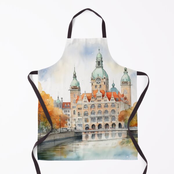 Item preview, Hannover Castle: Aquarelle Majesty designed and sold by KatVik-Design.