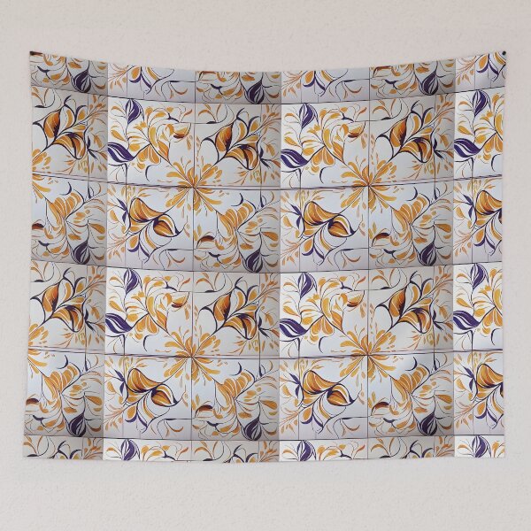 Item preview, Pattern of Portuguese Azulejos: A Tapestry of History, Culture, and Art designed and sold by redtrendy.