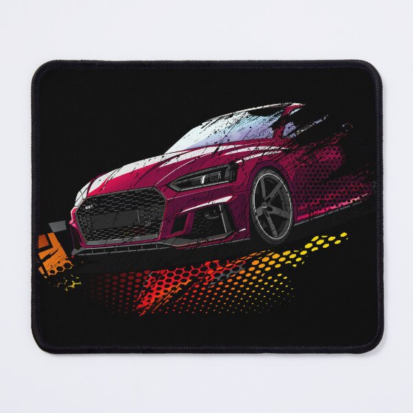 Item preview, Purple Audi RS5 Hexagonal Scratched Design - ViTeeDesign designed and sold by ViTee Design.