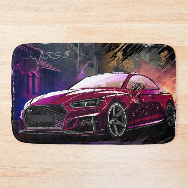 Item preview, Purple Audi RS5 Hexagonal Scratched Design - ViTeeDesign designed and sold by ViTee Design.
