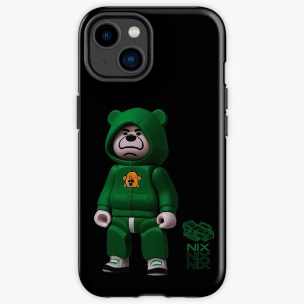 3D Toy Zip Camo Bearbrick Phone Case