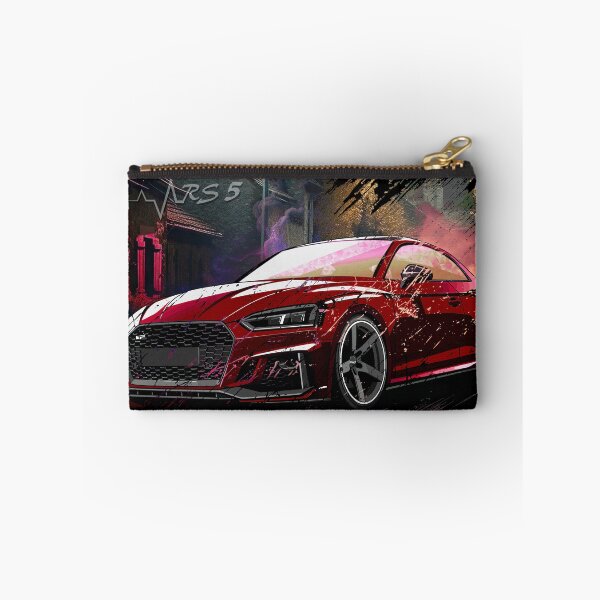 Item preview, RED RS5 Audi Hexagonal Scratched Design - ViTeeDesign designed and sold by ViTee Design.