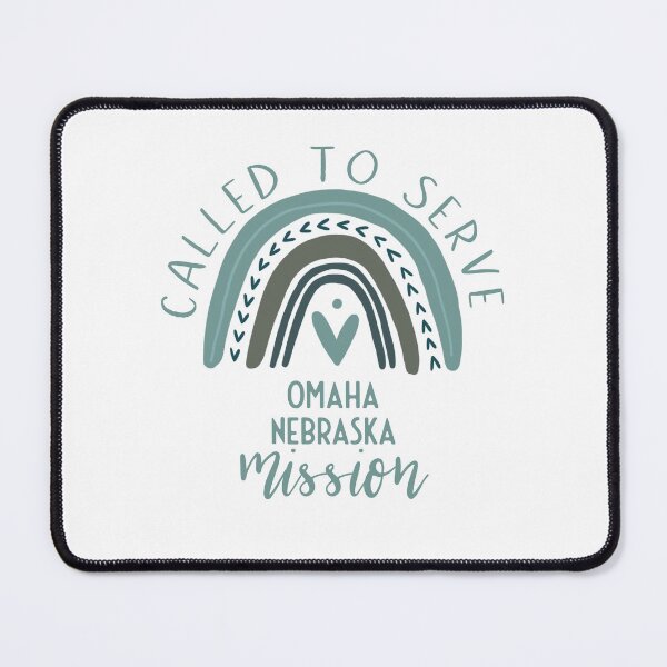 Item preview, Called to Serve - Omaha Nebraska - Boho Rainbow Missionary Gift designed and sold by brizodesign.