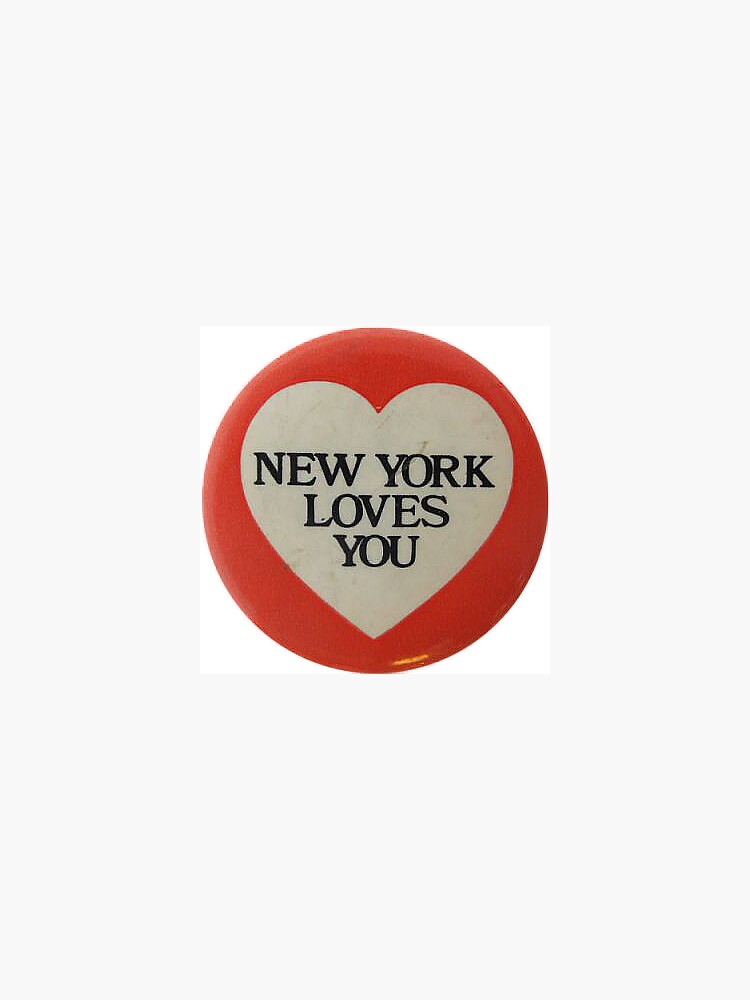 Thumbnail 3 von 3, Magnet, New York liebt dich Vintage Pin designt und verkauft von hildyjohnsons.