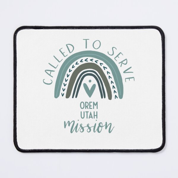 Item preview, Called to Serve - Orem Utah - Boho Rainbow Missionary Gift designed and sold by brizodesign.