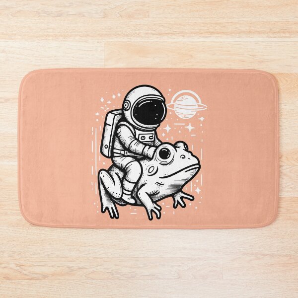 Item preview, Astronaut on Frog designed and sold by WMartcraft.