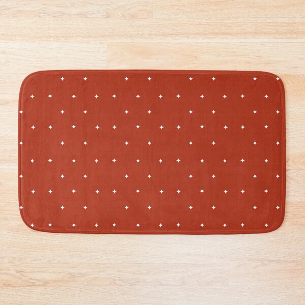 Item preview, Starry Night - Tiny White Stars Pattern on Red designed and sold by ara-designs.