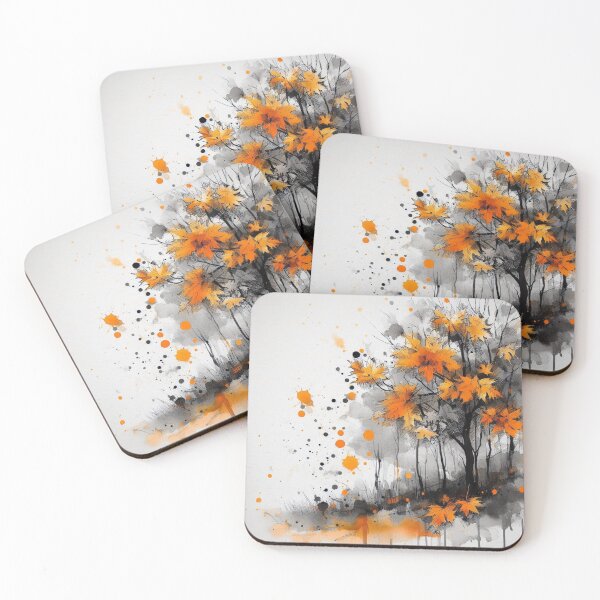 Item preview, Autumn's Monochrome Palette: Leaves and Colors designed and sold by ReplyGirl.