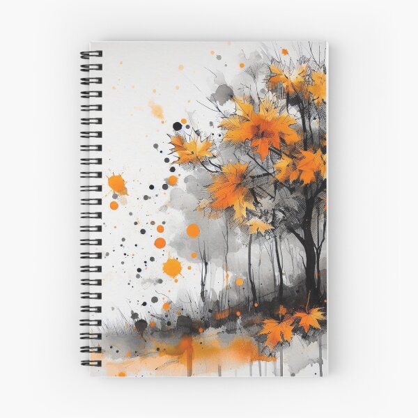 Item preview, Autumn's Monochrome Palette: Leaves and Colors designed and sold by ReplyGirl.