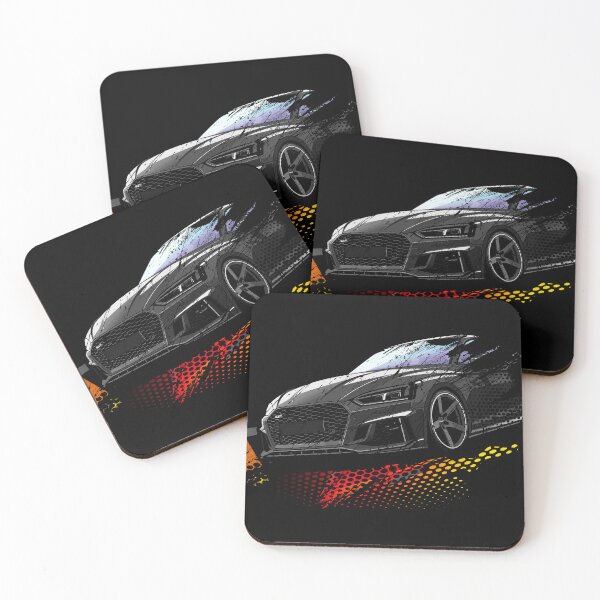 Item preview, Graphite RS5 Audi Hexagonal Scratched Design - ViTeeDesign designed and sold by ViTee Design.