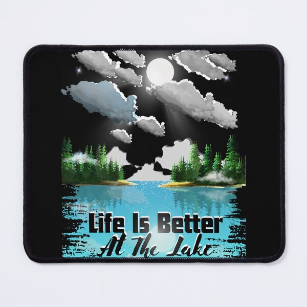 Item preview, Life is Better At the Lake designed and sold by CasmariaOnlineShop -.