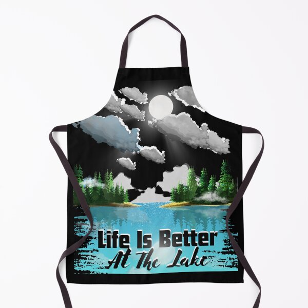 Item preview, Life is Better At the Lake designed and sold by CasmariaOnlineShop -.
