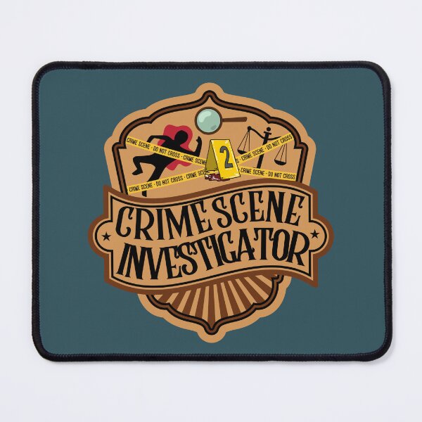 Item preview, Crime Scene Investigator Badge designed and sold by SceneOfTheCrime.