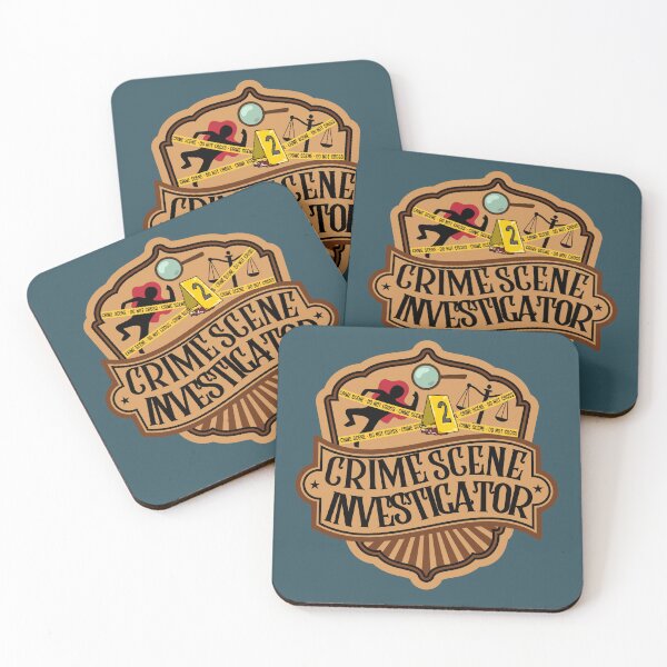 Item preview, Crime Scene Investigator Badge designed and sold by SceneOfTheCrime.