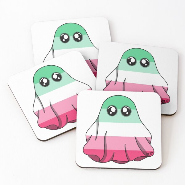 Item preview, Abrosexual LGBTQ+ Pride Halloween Ghost designed and sold by SentABear.