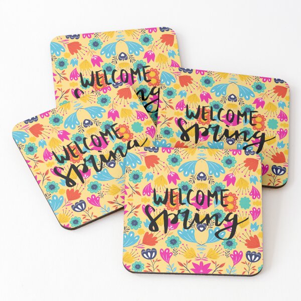 Item preview, Spring Time Colorful Pattern designed and sold by TheCatmeow2000.