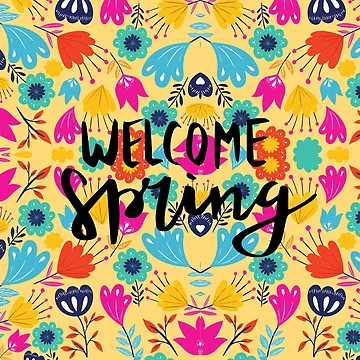 Artwork thumbnail, Spring Time Colorful Pattern by TheCatmeow2000