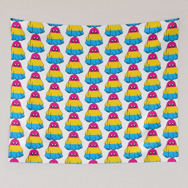 Item preview, Pansexual LGBTQ+ Pride Halloween Ghost designed and sold by SentABear.