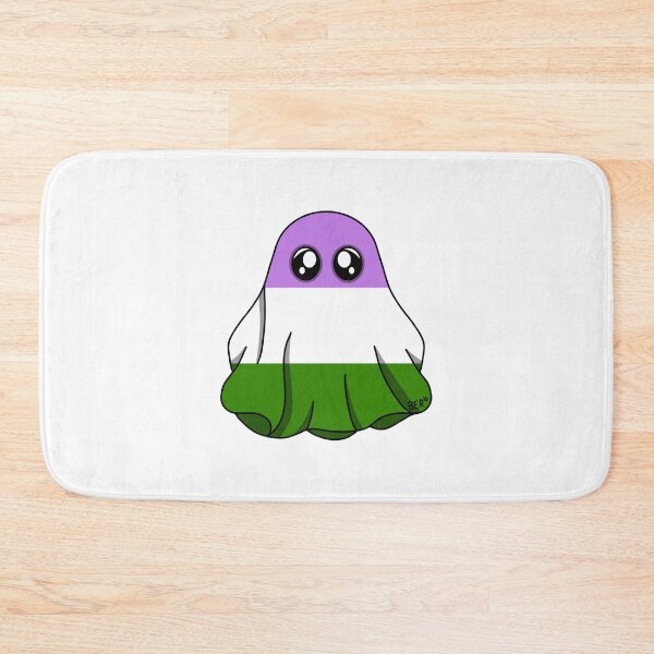 Item preview, Genderqueer LGBTQ+ Pride Halloween Ghost designed and sold by SentABear.