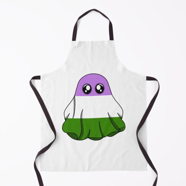 Item preview, Genderqueer LGBTQ+ Pride Halloween Ghost designed and sold by SentABear.