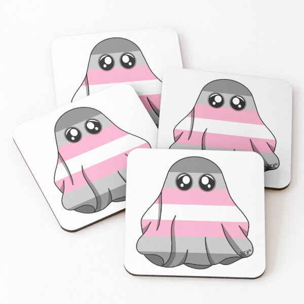 Item preview, Demigirl LGBTQ+ Pride Halloween Ghost designed and sold by SentABear.