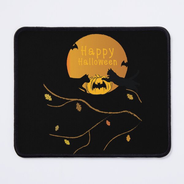Item preview, Black Cat and Halloween #4 designed and sold by Zhalmalina.