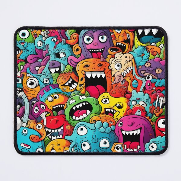 Item preview, Happy monsters 4 designed and sold by NavyPanda.