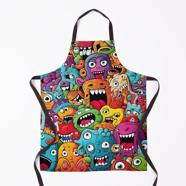 Item preview, Happy monsters 4 designed and sold by NavyPanda.