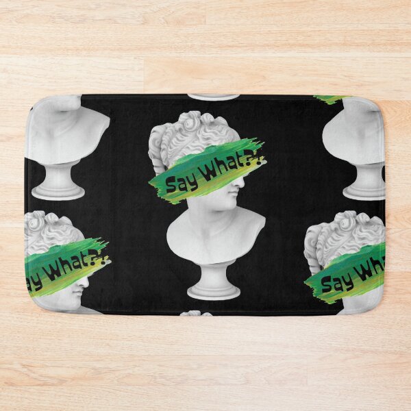 Item preview, Say What?! Modern Antiquity Graffiti designed and sold by QuidnuncDesigns.