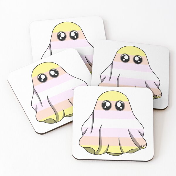Item preview, Pangender LGBTQ+ Pride Halloween Ghost designed and sold by SentABear.