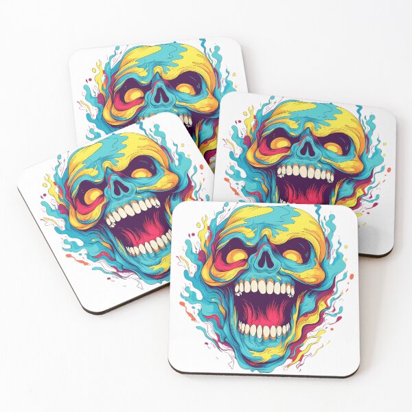 Item preview, Sinister colorful scream designed and sold by Linework Studio.