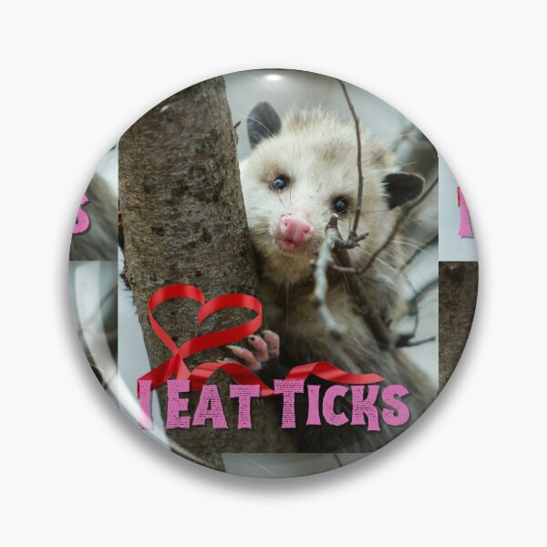 Item preview, I Eat Ticks Sweet Opossum Wildlife Photo Design designed and sold by EarthArtDesigns.