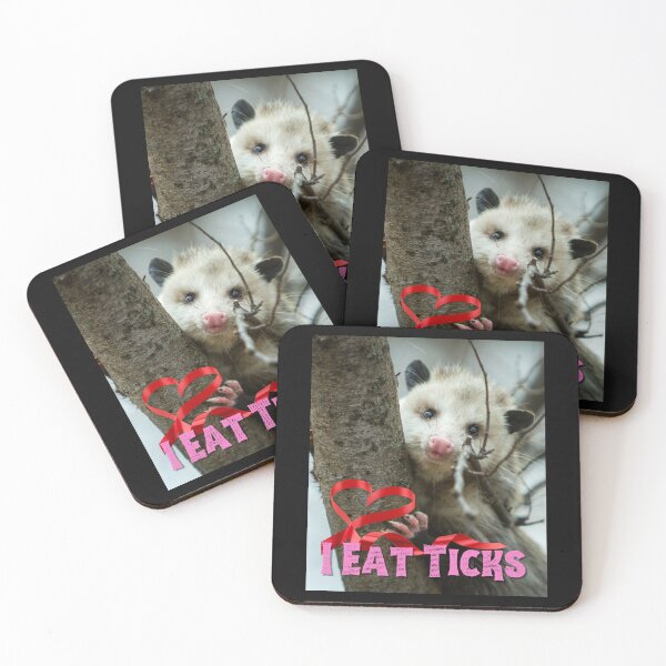Item preview, I Eat Ticks Sweet Opossum Wildlife Photo Design designed and sold by EarthArtDesigns.