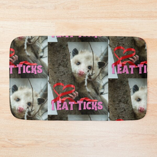 Item preview, I Eat Ticks Sweet Opossum Wildlife Photo Design designed and sold by EarthArtDesigns.
