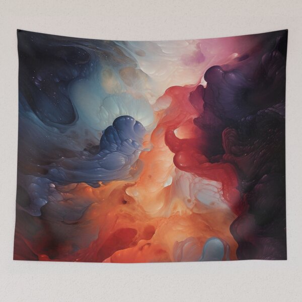 Item preview, Nebula Reverie: Ethereal Dance of Galactic Colors designed and sold by Mullet Monkey.