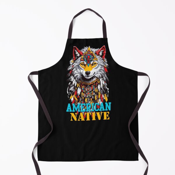 Item preview, Wolf Native American Spirit designed and sold by PETS ABC.