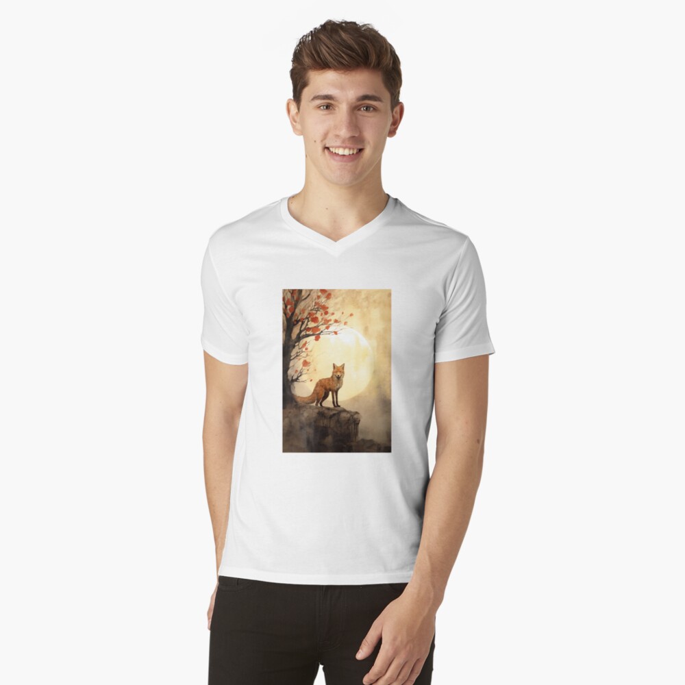 Item preview, V-Neck T-Shirt designed and sold by EnchantArtCo.