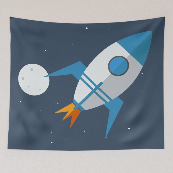 Item preview, Rocketship designed and sold by GameOfTrying.