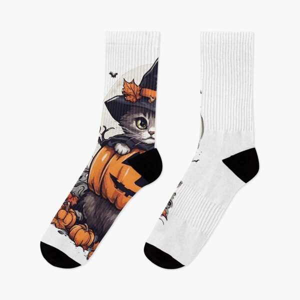 Artikelvorschau, Halloween Katze entworfen und verkauft von kingzama.