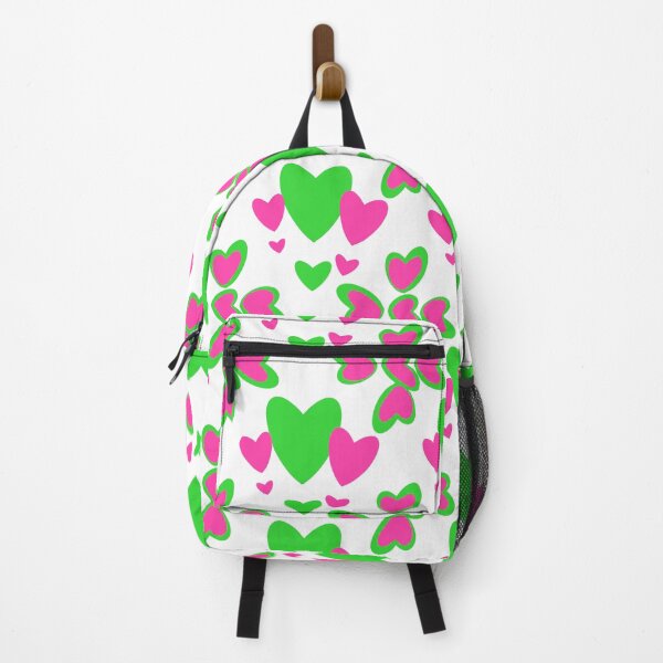 Item preview, Pink and Green Hearts Hand drawn designed and sold by Victoria Rose.