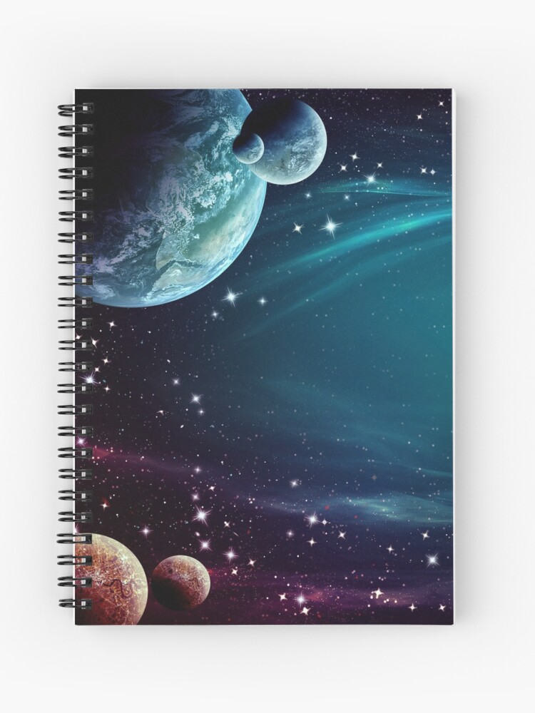 Cuaderno de espiral «Galaxia» de primehard | Redbubble