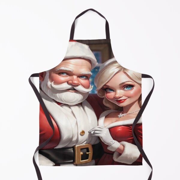 Item preview, Mr and Mrs. Santa's Wedding Portrait designed and sold by KoliBabb.