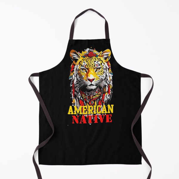 Item preview, Leopard Native American Spirit designed and sold by PETS ABC.